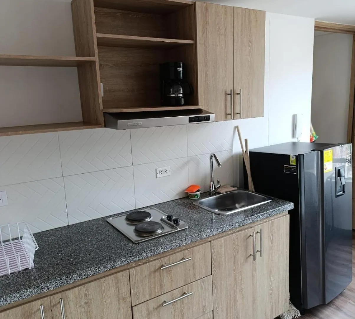 Apartament Comodo Loft Con Vista Al Skyline De Bogotá